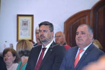 Misa y procesión de San Juan Bautista por el casco antiguo de Telde (Foto TA)